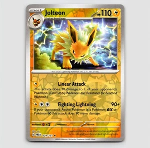 Jolteon (Reverse) - 029/131 - Rare NM SV: Prismatic Evolutions Single - Picture 1 of 2