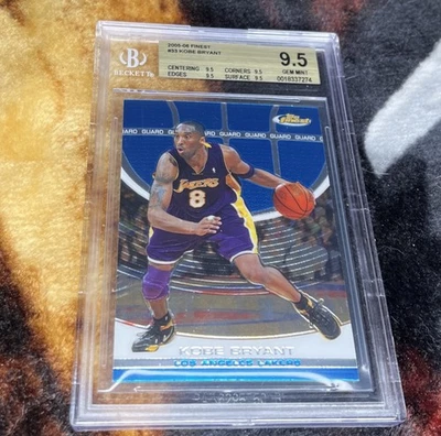 2005-06 Topps Finest Kobe Bryant BGS 9.5 #33  - Image 1 of 2