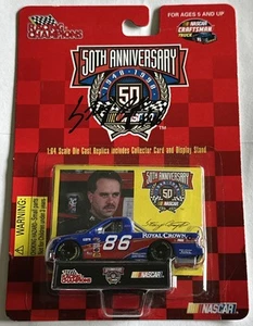 Racing Champions #86 Stacy Compton 1998 NASCAR Craftsman Royal Crown Ford Signed - Picture 1 of 7