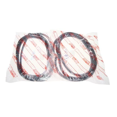 Front Door Weatherstrip Rubber Pair For 78-83 Toyota Hilux Pickup LN30 LN36 RN46 - Image 1 of 4
