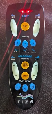 Elevador de control remoto tamaño SEALY REFLEXION 4 TRURC-N5 TAMAÑO Foto 1 de 4