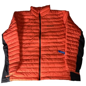 New NWT Columbia Powder Pass Hybrid Jacket Coat Hunting Orange XXL - Picture 1 of 4