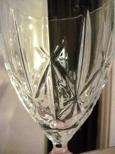 MARQUIS BY WATERFORD CRYSTAL MARKHAM WINE GLASS 8 1/4" SPARKLE ITALY GERMANY - Picture 1 of 6
