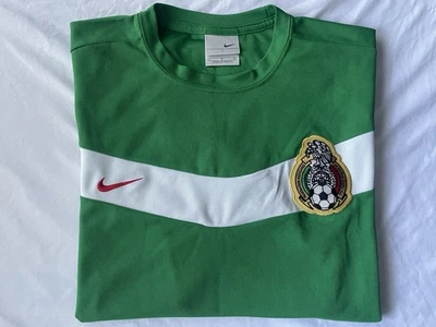 Camiseta Nike México 2006 Hombre Camisa Grande Verde Versión Fan Foto 1 de 4