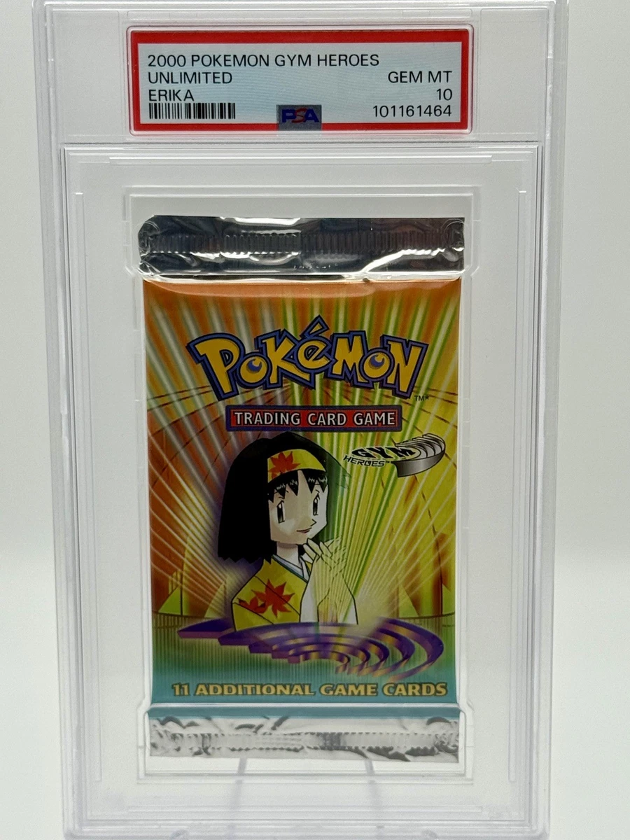 Pokémon TCG Gym Heroes Sealed Collectible Card Game Packs in