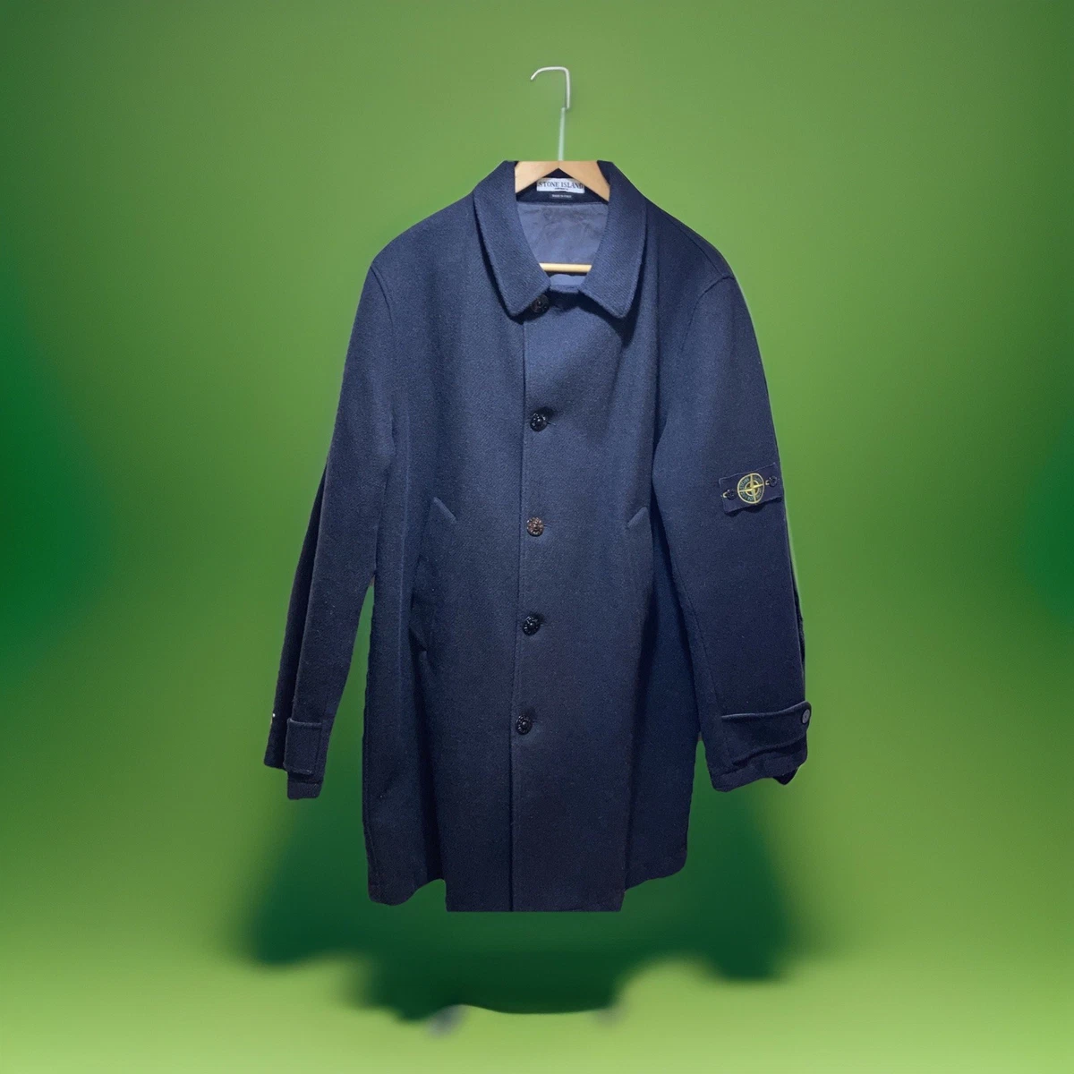 Stone Island Woolen Outer Shell Coats, Jackets & Waistcoats for