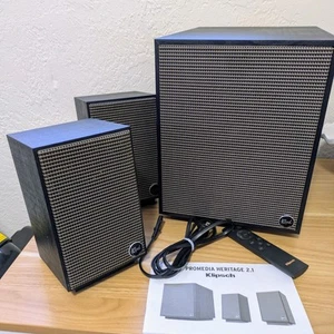 Klipsch ProMedia Heritage 2.1 Multimedia Speakers 8” Subwoofer With Remote - Bild 1 von 4