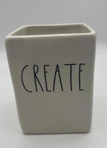 RAE DUNN "CREATE" ARTISAN COLLECTION BY MAGENTA PEN OR PENCIL CUP FOR SCHREIBTISCH - Bild 1 von 9