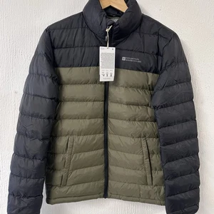 Mountain Warehouse Vista Padded Jacket Size XS Mens Khaki Green  - Picture 1 of 5