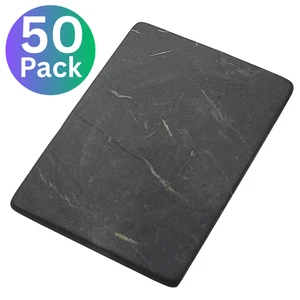 Pegatina Shungite EMF piedra de protección de teléfono 30x40 mm sin pulir - 1 paquete - Imagen 1 de 11