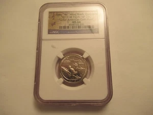2019 W US Quarter, Pacific HP, NGC MS66, First W Mint Mark Quarters - Picture 1 of 5
