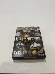Rise of Nations: Thrones & Patriots Expansion Pack PC Windows Video Game - Picture 1 of 6