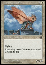 Magic the Gathering MTG Armored Griffin (13) Portal Second Age   NM