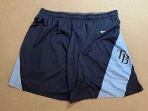 Pantalones Cortos de Béisbol Tampa Bay Rays Nike DRI-FIT 4XL Azul Cordón. - Imagen 1 de 12