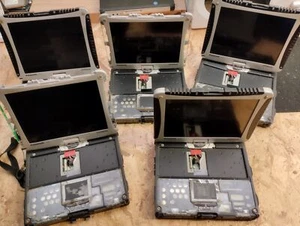 LOT X5 PANASONIC TOUGHBOOK CF-19 MK3 POUR PIECES PAS DE RETOUR - Photo 1/8