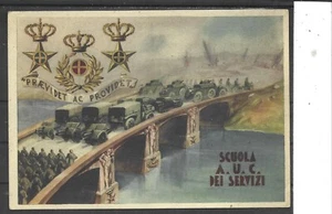 1945 ITALY FASCIST PROPAGANDA SCHOOL FOR OFFICIAL STUDENTS OF COMPLEMENTARY SERV - Picture 1 of 2