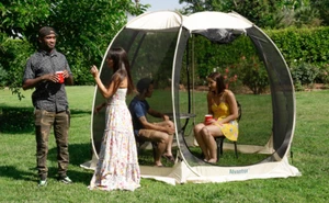 Alvantor 10'x10' Pop Up Screen House Instant Canopy Gazebo Outdoor Camping Tent - Picture 1 of 12