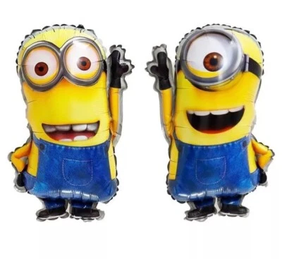 (2 Pack) Minion Kevin, Stuart & Bob Minions Foil Mylar Balloon Party Decoration - Image 1 of 3