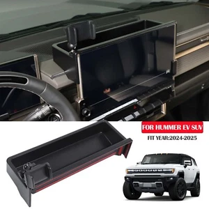 Mount Phone Holder Storage Tray Dash Box Organizer For Hummer EV SUV 2024-2026 - Bild 1 von 12