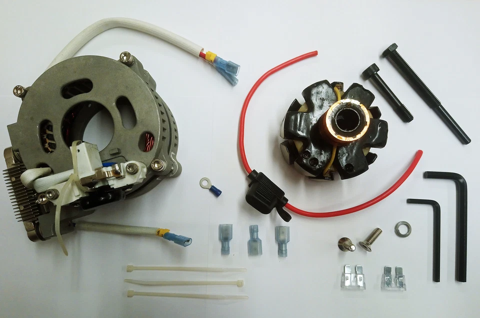 BMW R51/3 R67/2 R67/3 R68 R50 R69 200w 12v Alternator conversion kit - Image 1 of 1