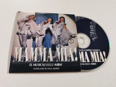 ABBA Mamma Mia MUSICAL SPANISH CAST SUNG IN SPANISH RARE SPANISH PROMO CD SINGLE - Image 1 of 2