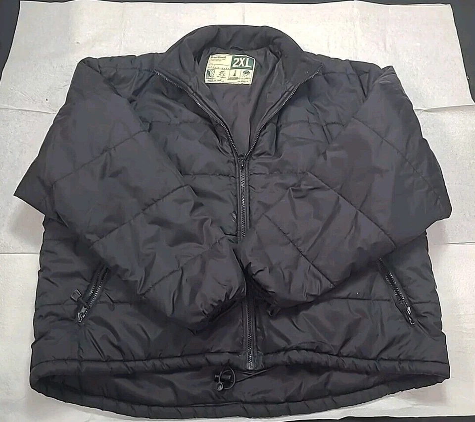 Chaqueta aislante WearGuard RN#64288 cremallera completa 3 estaciones para hombre talla 2XL en negro Foto 1 de 3