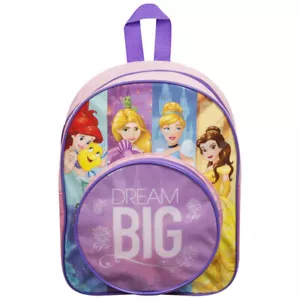 Disney zaino Principesse zainetto ufficiale con tasca per bambini scuola 1096 - Foto 1 di 3