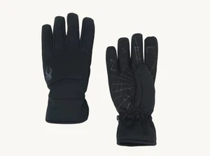 SPYDER Facer Conduct Snow Ski Glove Size Men’s Medium -Black - Brand New - Picture 1 of 3