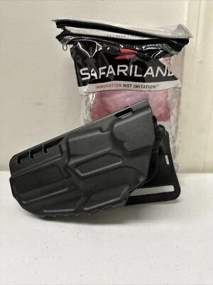 Safariland 7390-73-412-AG Beretta 92 Holster Black Left Hand Duty Ride Police LE - Image 1 of 3