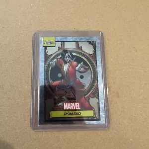 2024 Topps Chrome Marvel Refractors Domino Card No. 67 Base Card - Picture 1 of 2