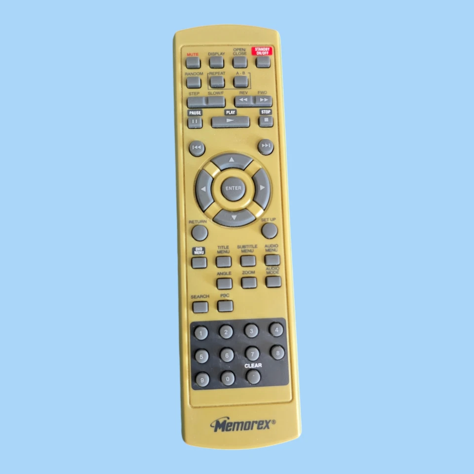 Memorex MVD2022 DVD Player Remote Control Infrared Tested - Image 1 of 4