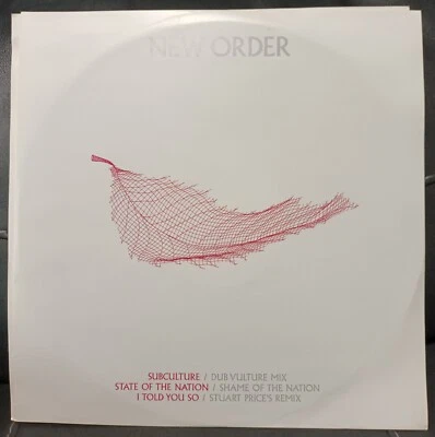 NEW ORDER Subculture/State Of The Nation/I Told You So 2006 RARE - Image 1 of 2