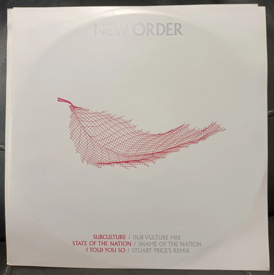 NEW ORDER Subculture/State Of The Nation/I Told You So 2006 RARE - Image 1 of 2