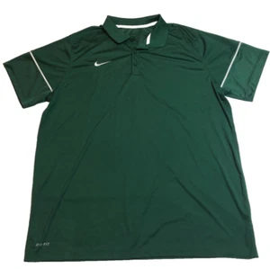 Nike Golf Green Short Sleeve Polo Shirt Size XXL Mens - Picture 1 of 3