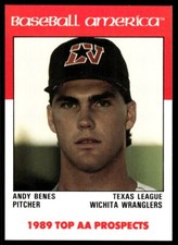 1989 Best Baseball America AA Prospects Andy Benes Wichita Wranglers #AA24