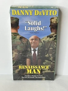 Renaissance Man (VHS, 1995) Danny Devito - New Sealed - Picture 1 of 3