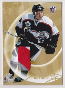 02-03 BAP All-Star Jeremy Roenick /100 Jersey GOLD Be A Player 2002
