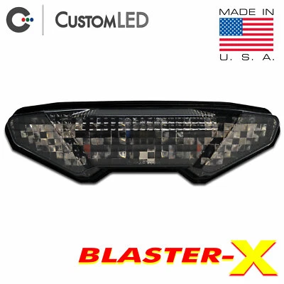 Luz trasera integrada programable ultrabrillante Yamaha ahumada FZ-09 Blaster-X Foto 1 de 2