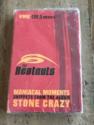 The Beatnuts ‎– Maniacal Moments Snippets From Stone Crazy SEALED PROMO CASSETTE - Image 1 of 2