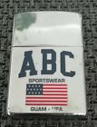 Zippo "ABC Sportswear GUAM USA" Sammlerstck, 1999