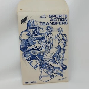 Artex No. 0154 Sports Transfers: Iron Ons For Embroidery And Crafting - Picture 1 of 9