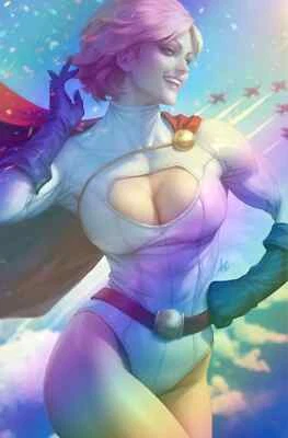 POWER GIRL SPECIAL #1 (STANLEY "ARTGERM" LAU FOIL VIRGIN VARIANT) ~ DC NM