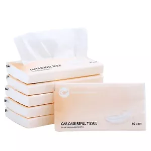 Car Tissue Refills 300 Sheets Facial Tissues Refills for Car Visor Tissue Holder - Picture 1 of 7