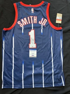 Jabari Smith Jr Houston Rockets Autographed Signed Jersey! PSA / DNA RARE!! - Image 1 of 3