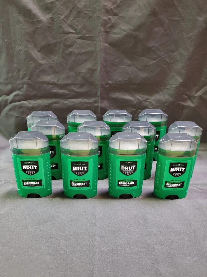 Desodorante BRUT FIRMA aroma SÓLIDO 2,7 oz (paquete de 12) Foto 1 de 4