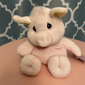 Muñeca Bolsa de Frijoles de Cerdo Precious Moments Tender Tails (Nueva con etiquetas) - Imagen 1 de 6