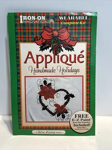 Applikation Handarbeit Aufbügeln Transfer Weihnachten Urlaub Vintage 1997 - Bild 1 von 7