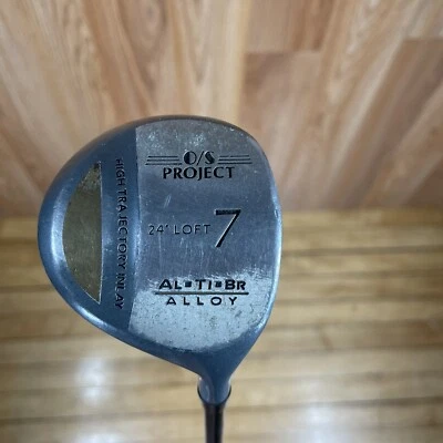 O/S Project 7 Fairway Wood 24* Loft RH Fiber-X BM24 Graphite Regular Flex 41" - Image 1 of 4