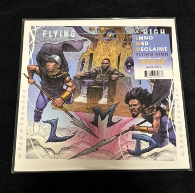 Flying High-White by Lmd (Lmno, Med, Declaime) White Vinyl Played Once - Image 1 of 2