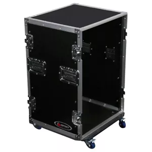 Odyssey FZAR16W 16U Pro Amp Rack with Casters idjnow - Picture 1 of 2